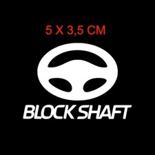 6X Adesivo BLOCK SHAFT