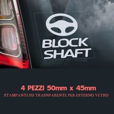 Adesivi Sticker Auto Antifurto