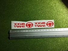 Adesivi Set In Vinile Rosso