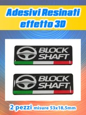 2 Adesivi BLOCK SHAFT Resinati