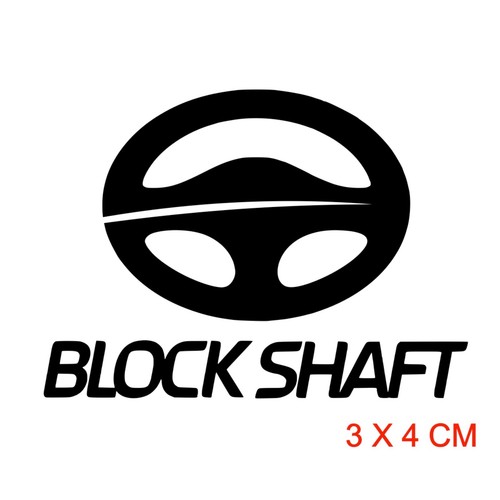 Stickers block shaft - 4x,